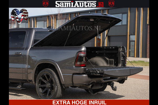 Dodge Ram LIMITED | 5.7 V8 HEMI 402PK | TUFF WIELEN | MEEST VOLLE LIMITED | PRACHTIGE KLEUR GRANITE CRYSTAL PEARL | CREW CAB | DUBBELE CABINE DC 5 PERSOONS | CREW CAB 5 PERSOONS | DUBBELE CABINE DC | MEEST ROYALE EN COMFORTABELE BEDRIJFSAUTO | HEAD-UP | LUCHTVERING | RONDOM CAMERA | MWK KLEP | PANORAMA DAK |