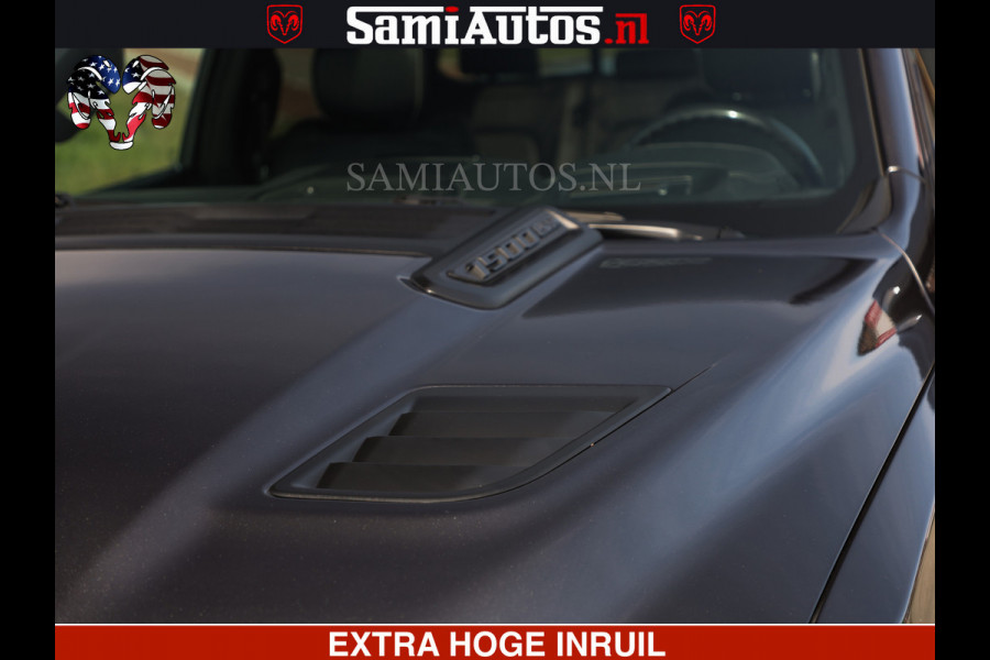 Dodge Ram LIMITED | 5.7 V8 HEMI 402PK | TUFF WIELEN | MEEST VOLLE LIMITED | PRACHTIGE KLEUR GRANITE CRYSTAL PEARL | CREW CAB | DUBBELE CABINE DC 5 PERSOONS | CREW CAB 5 PERSOONS | DUBBELE CABINE DC | MEEST ROYALE EN COMFORTABELE BEDRIJFSAUTO | HEAD-UP | LUCHTVERING | RONDOM CAMERA | MWK KLEP | PANORAMA DAK |