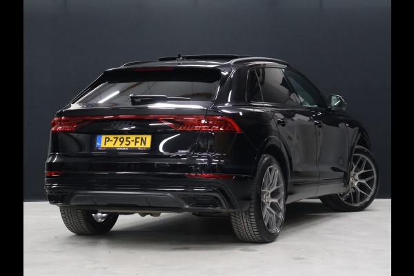 Audi Q8 60 TFSI e quattro Competition [SCHUIFDAK, RS STOELEN, B&O, TREKHAAK, APPLE CARPLAY, MEMORY SEATS, HEAD-UP, LEDEREN SPORTSTOELEN, STOELVERKOELING, STUURVERWARMING, 360 CAMERA, ADAPTIVE CRUISE, NIEUWSTAAT]