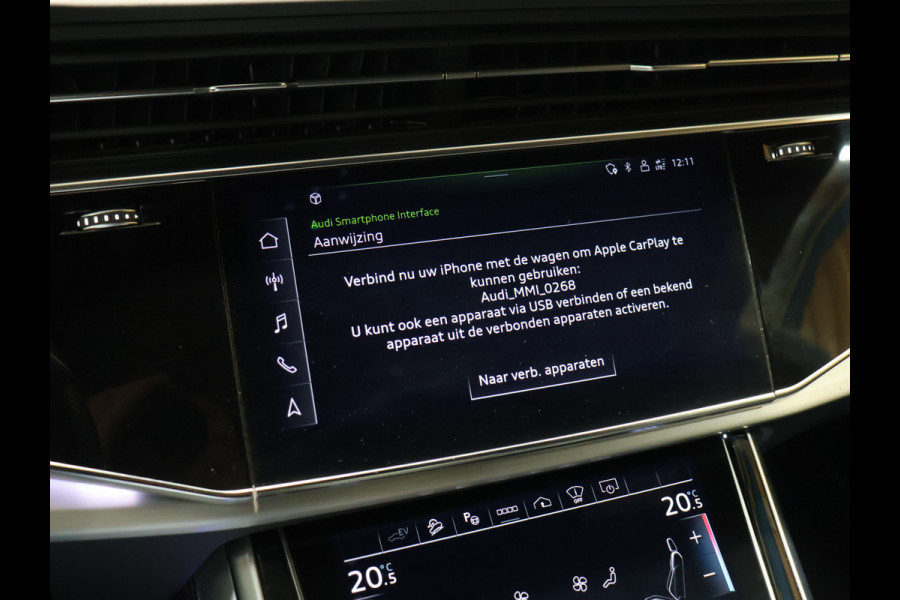 Audi Q8 60 TFSI e quattro Competition [SCHUIFDAK, RS STOELEN, B&O, TREKHAAK, APPLE CARPLAY, MEMORY SEATS, HEAD-UP, LEDEREN SPORTSTOELEN, STOELVERKOELING, STUURVERWARMING, 360 CAMERA, ADAPTIVE CRUISE, NIEUWSTAAT]