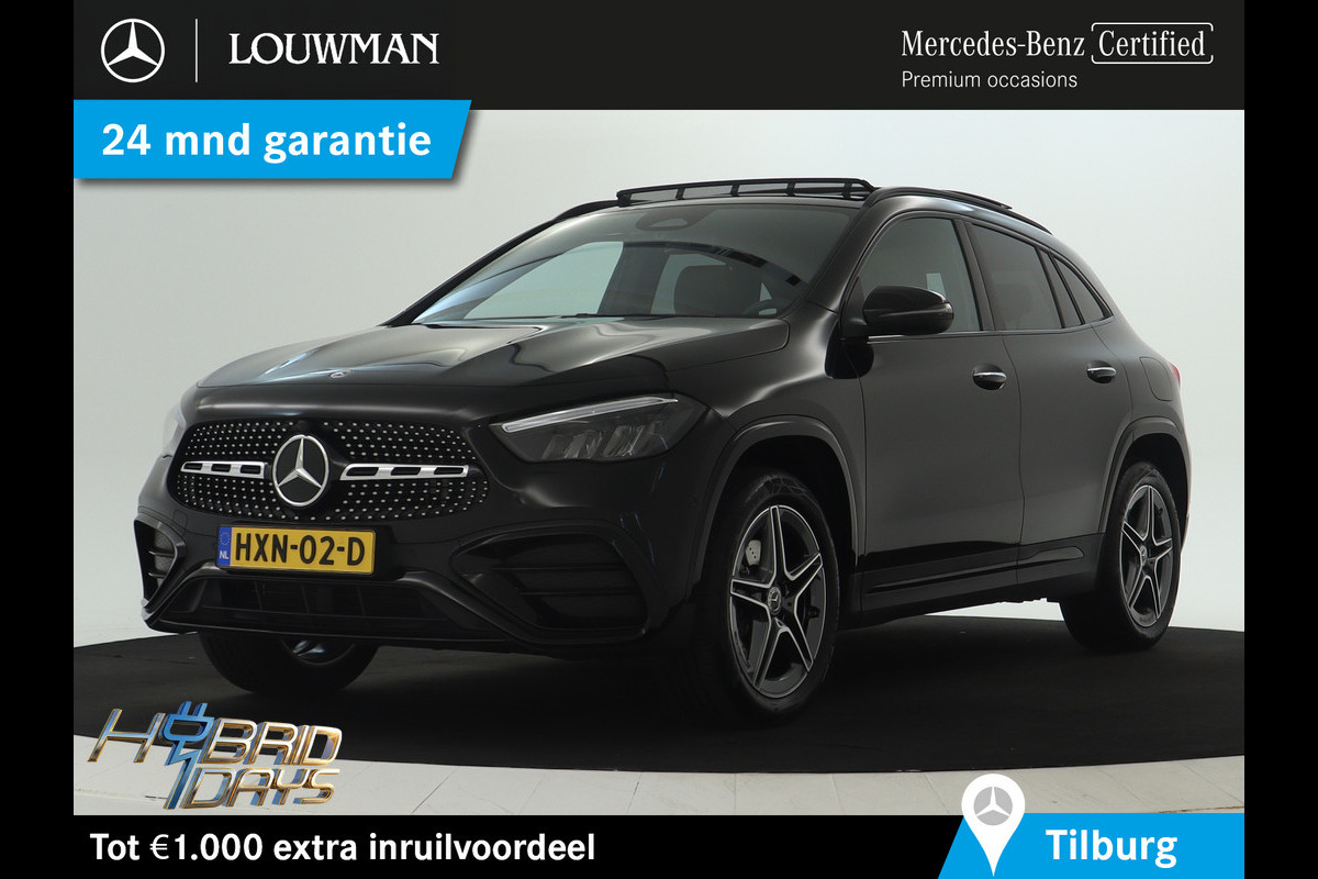 Mercedes-Benz GLA 250 e AMG Plug-In Hybride Panoramadak | Navigatie | MBUX wide screen | Parking support | Inclusief 24 maanden Mercedes-Benz Certified garantie voor Europa.
