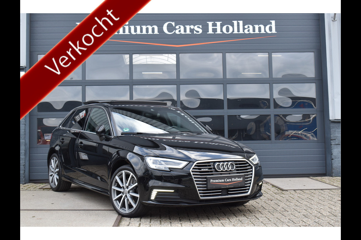 Audi A3 Sportback 40e S-Line 204 Pk Pano B&O Virtual Camera ACC Keyless Leder 18 Inch