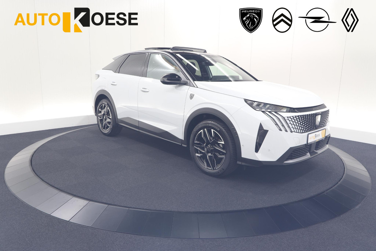 Peugeot 3008 1.2 Hybrid 136 GT | Panoramdak | 360 Camera | Focal | Elektrische Kofferklep | Allseason Banden