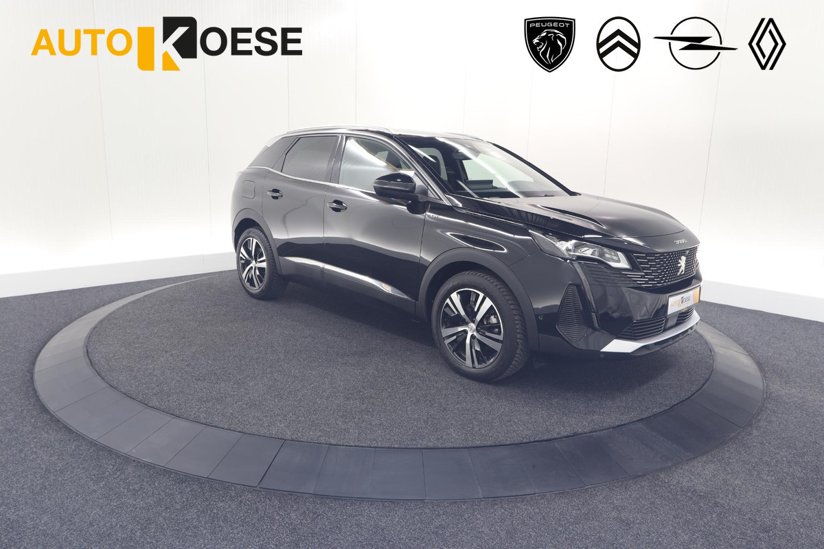 Peugeot 3008 1.2 Hybrid 136 GT | 360 Camera | Adaptieve Cruise Control | Elektrische Kofferklep | Stoelverwarming | Trekhaak