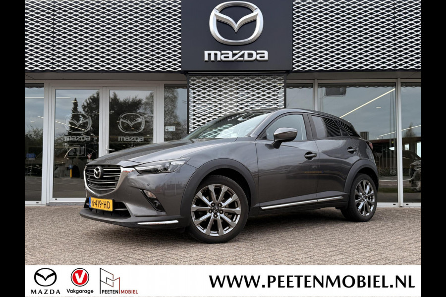 Mazda CX-3 2.0 SkyActiv-G 120 GT-M | AUTOMAAT | KEYLESS | CAMERA |