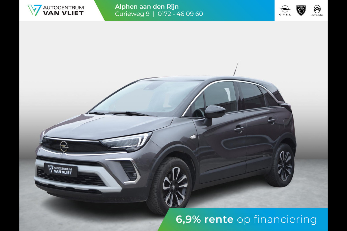 Opel Crossland 1.2 Turbo Elegance VERWARMBARE STOELEN | VERWARMDE VOORRUIT | VERWARMD STUURWIEL | CLIMATE CONTROL | NAVI |
