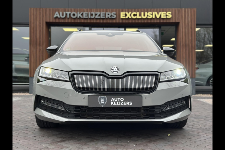 Škoda Superb Combi 1.4 TSI iV Sportline Business Panoramadak Adapt. Cruise LED Standkachel Trekhaak 19''LM