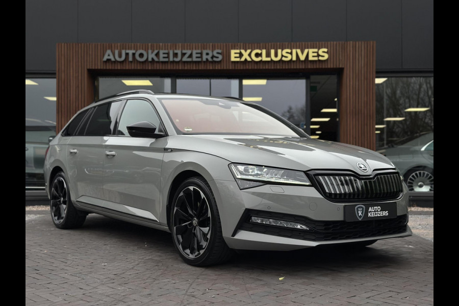 Škoda Superb Combi 1.4 TSI iV Sportline Business Panoramadak Adapt. Cruise LED Standkachel Trekhaak 19''LM