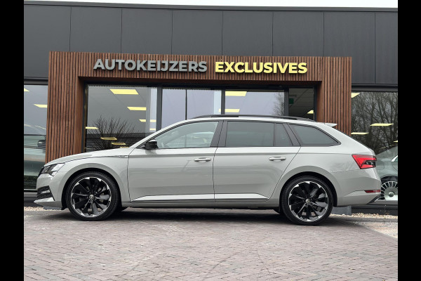 Škoda Superb Combi 1.4 TSI iV Sportline Business Panoramadak Adapt. Cruise LED Standkachel Trekhaak 19''LM