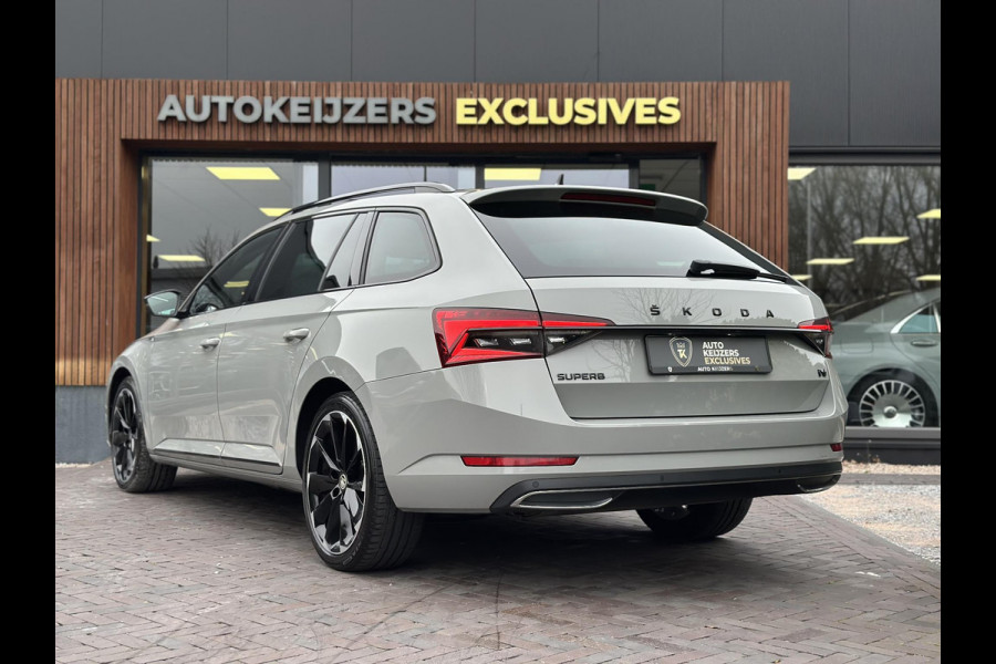 Škoda Superb Combi 1.4 TSI iV Sportline Business Panoramadak Adapt. Cruise LED Standkachel Trekhaak 19''LM