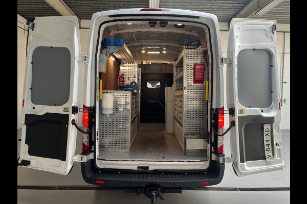 Ford Transit Servicewagen 2.0 TDCI 130pk euro6 L3H3 Trend Sortimo Inrichting Victron v230 Standkachel Trekhaak RIJKLAARPRIJS!