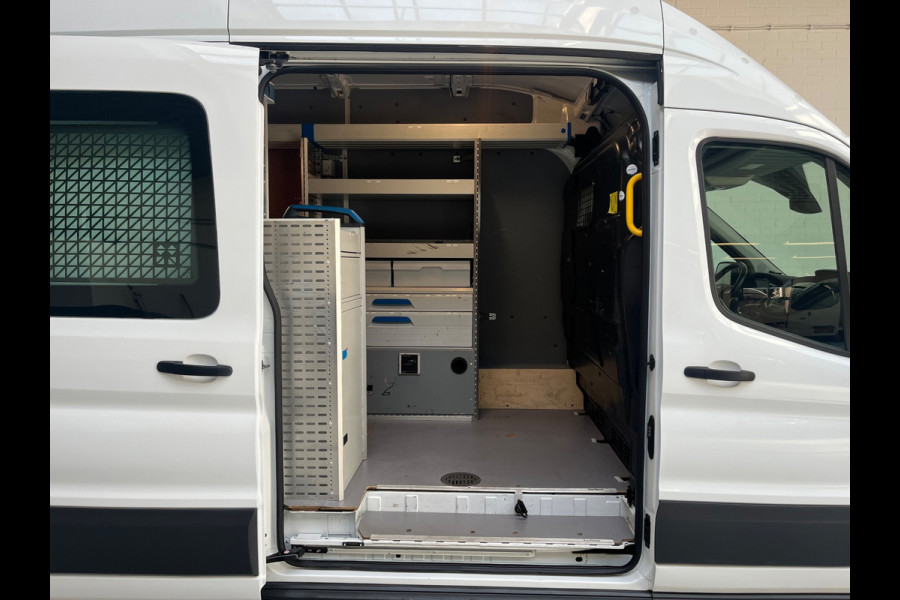 Ford Transit Servicewagen 2.0 TDCI 130pk euro6 L3H3 Trend Sortimo Inrichting Victron v230 Standkachel Trekhaak RIJKLAARPRIJS!