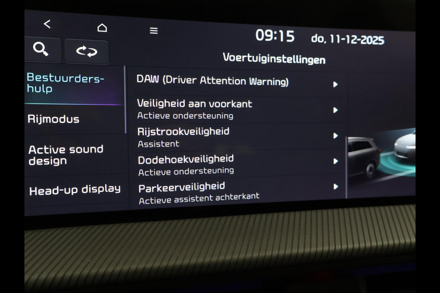 Kia Ev6 GT-LINE 77.4 kWh + SCHUIFDAK | MERIDIAN | HEAD-UP | STOELVENTILATIE | STOEL/STUURVERWARMING