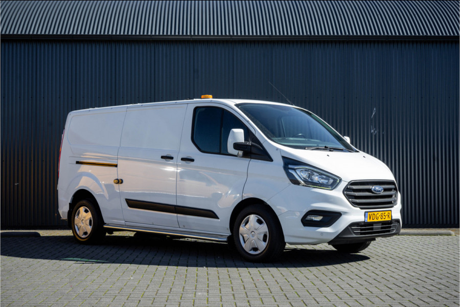Ford Transit Custom L2H1 | 130PK | Volledig Ingericht | LED | Cruise | PDC | Stoelverw. | Airco | Trekhaak