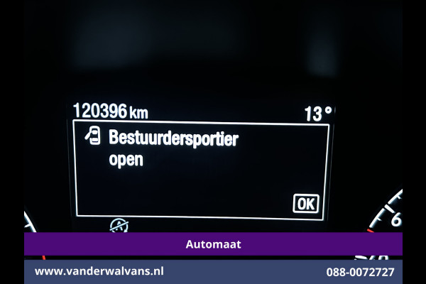 Ford Transit Custom 2.0 TDCI 131pk Automaat L2H1 Dubbele Cabine Euro6 Airco | 2x zijdeur | 5-Zits | Camera | Apple Carplay | LED Android Auto, Cruisecontrol, Trekhaak, Parkeersensoren, LM velgen, Leder, Stoelverwarming, Verwarmde voorruit, Sidebars, Dakdragers, Elektrisch verstelbare bestuurdersstoel