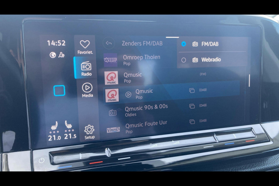 Volkswagen Caddy 1.5 TSI 115pk DSG 5p Navigatie Trekhaak Side Assist Camera Stoelverwarming