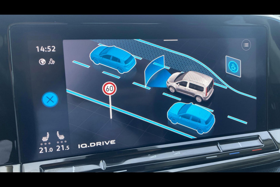Volkswagen Caddy 1.5 TSI 115pk DSG 5p Navigatie Trekhaak Side Assist Camera Stoelverwarming