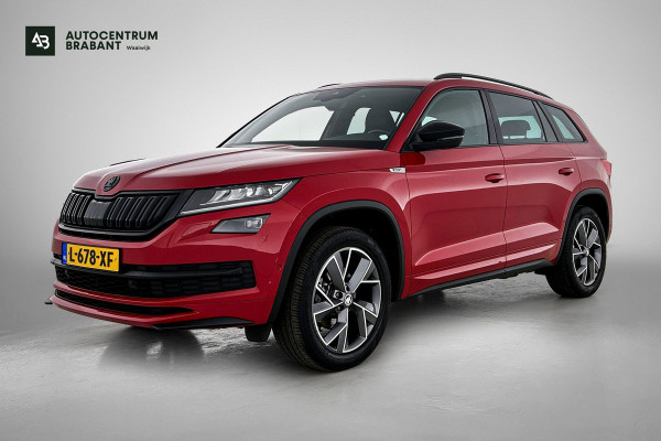 Škoda Kodiaq 1.5 TSI Sportline Business(Goed OnderH, Carplay/ Android, StoelV V+A, Camera, Navi, Addapt Cruise, Parkeersen, Etc)