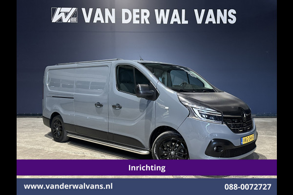 Renault Trafic 2.0 dCi 120pk L2H1 Inrichting Euro6 Airco | LM velgen | Trekhaak | Cruisecontrol | LED Parkeersensoren, Sidebars, Bijrijdersbank