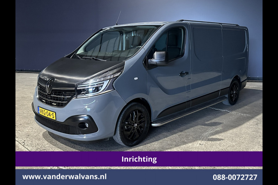Renault Trafic 2.0 dCi 120pk L2H1 Inrichting Euro6 Airco | LM velgen | Trekhaak | Cruisecontrol | LED Parkeersensoren, Sidebars, Bijrijdersbank