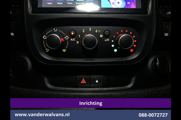 Renault Trafic 2.0 dCi 120pk L2H1 Inrichting Euro6 Airco | LM velgen | Trekhaak | Cruisecontrol | LED Parkeersensoren, Sidebars, Bijrijdersbank