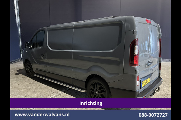 Renault Trafic 2.0 dCi 120pk L2H1 Inrichting Euro6 Airco | LM velgen | Trekhaak | Cruisecontrol | LED Parkeersensoren, Sidebars, Bijrijdersbank