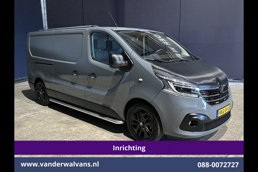 Renault Trafic 2.0 dCi 120pk L2H1 Inrichting Euro6 Airco | LM velgen | Trekhaak | Cruisecontrol | LED Parkeersensoren, Sidebars, Bijrijdersbank