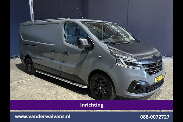 Renault Trafic 2.0 dCi 120pk L2H1 Inrichting Euro6 Airco | LM velgen | Trekhaak | Cruisecontrol | LED Parkeersensoren, Sidebars, Bijrijdersbank