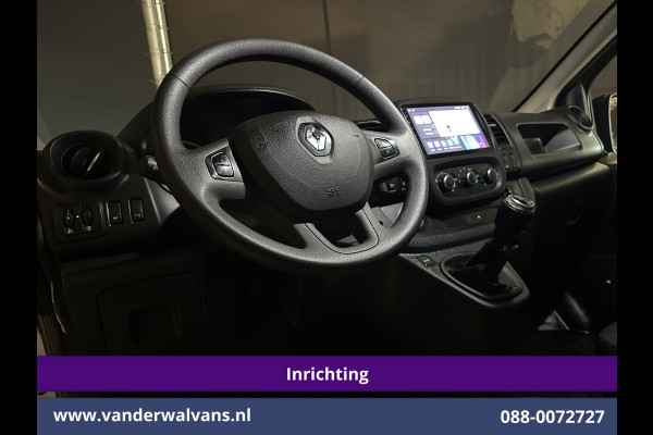 Renault Trafic 2.0 dCi 120pk L2H1 Inrichting Euro6 Airco | LM velgen | Trekhaak | Cruisecontrol | LED Parkeersensoren, Sidebars, Bijrijdersbank