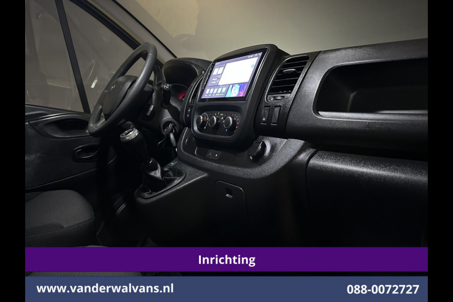 Renault Trafic 2.0 dCi 120pk L2H1 Inrichting Euro6 Airco | LM velgen | Trekhaak | Cruisecontrol | LED Parkeersensoren, Sidebars, Bijrijdersbank