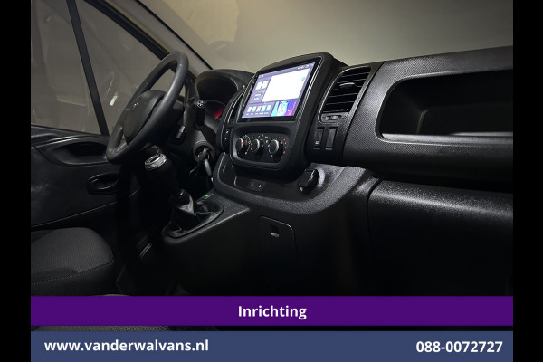 Renault Trafic 2.0 dCi 120pk L2H1 Inrichting Euro6 Airco | LM velgen | Trekhaak | Cruisecontrol | LED Parkeersensoren, Sidebars, Bijrijdersbank