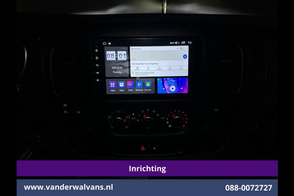 Renault Trafic 2.0 dCi 120pk L2H1 Inrichting Euro6 Airco | LM velgen | Trekhaak | Cruisecontrol | LED Parkeersensoren, Sidebars, Bijrijdersbank