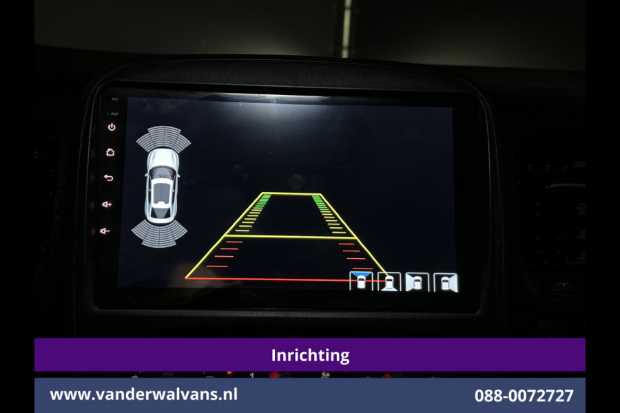 Renault Trafic 2.0 dCi 120pk L2H1 Inrichting Euro6 Airco | LM velgen | Trekhaak | Cruisecontrol | LED Parkeersensoren, Sidebars, Bijrijdersbank