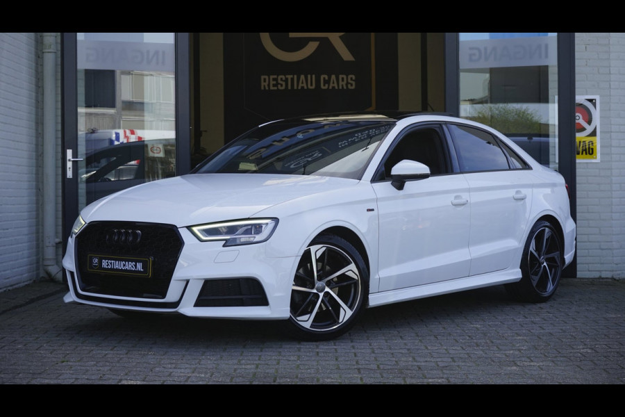 Audi A3 Limousine 35 TFSI 3x S Line Black Optik AUTOMAAT-BANG OLUFSEN-CAMERA-KEYLESS-PANORAMA-VIRTUEEL