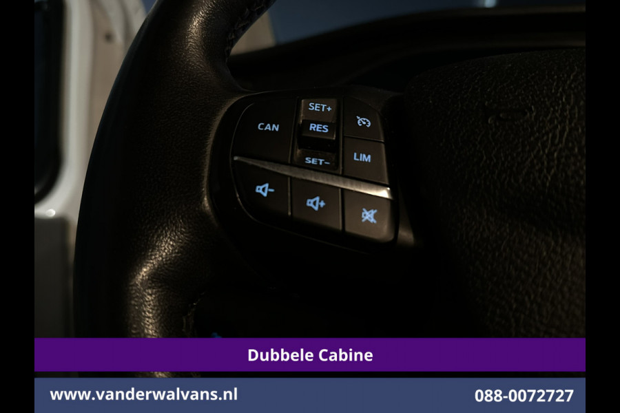 Ford Transit Custom 2.0 TDCI 130pk L2H1 Dubbele Cabine Euro6 Airco | 5-Zits | Navigatie | Apple Carplay | LED | Cruisecontrol Android Auto, Stoelverwarming, Parkeersensoren, Achterklep