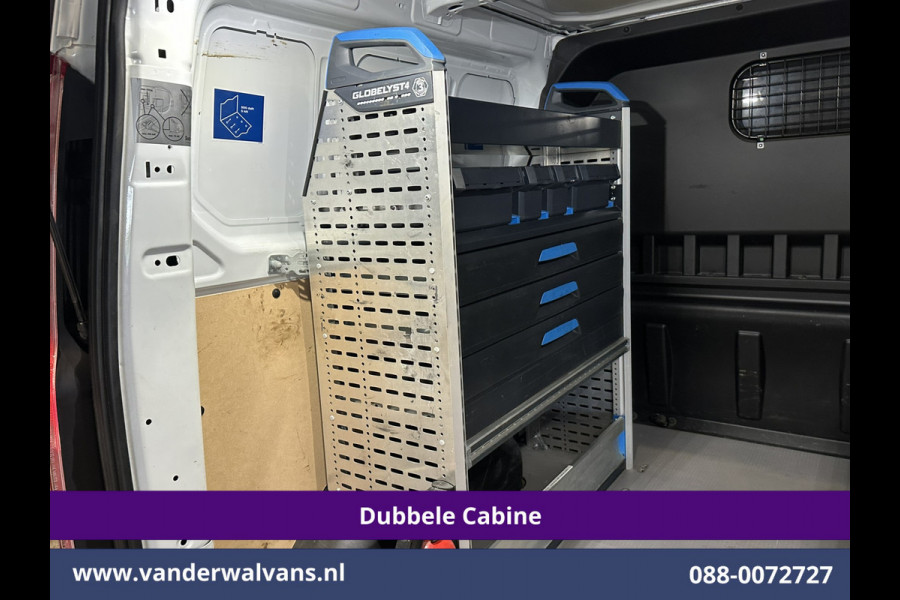 Ford Transit Custom 2.0 TDCI 130pk L2H1 Dubbele Cabine Euro6 Airco | 5-Zits | Navigatie | Apple Carplay | LED | Cruisecontrol Android Auto, Stoelverwarming, Parkeersensoren, Achterklep