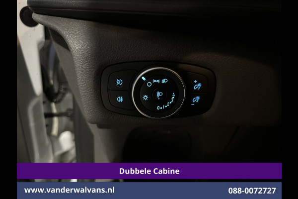 Ford Transit Custom 2.0 TDCI 130pk L2H1 Dubbele Cabine Euro6 Airco | 5-Zits | Navigatie | Apple Carplay | LED | Cruisecontrol Android Auto, Stoelverwarming, Parkeersensoren, Achterklep