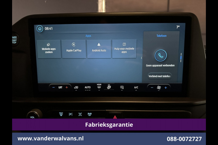 Ford Transit Custom 2.0 TDCI 111pk L1H1 Fabrieksgarantie Euro6 Airco | Camera | Apple Carplay | LED | Cruisecontrol Android Auto, Verwarmde voorruit, Parkeersensoren, Bijrijdersbank