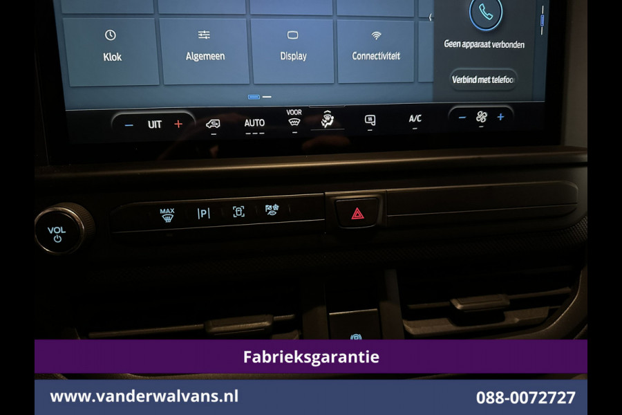 Ford Transit Custom 2.0 TDCI 111pk L1H1 Fabrieksgarantie Euro6 Airco | Camera | Apple Carplay | LED | Cruisecontrol Android Auto, Verwarmde voorruit, Parkeersensoren, Bijrijdersbank