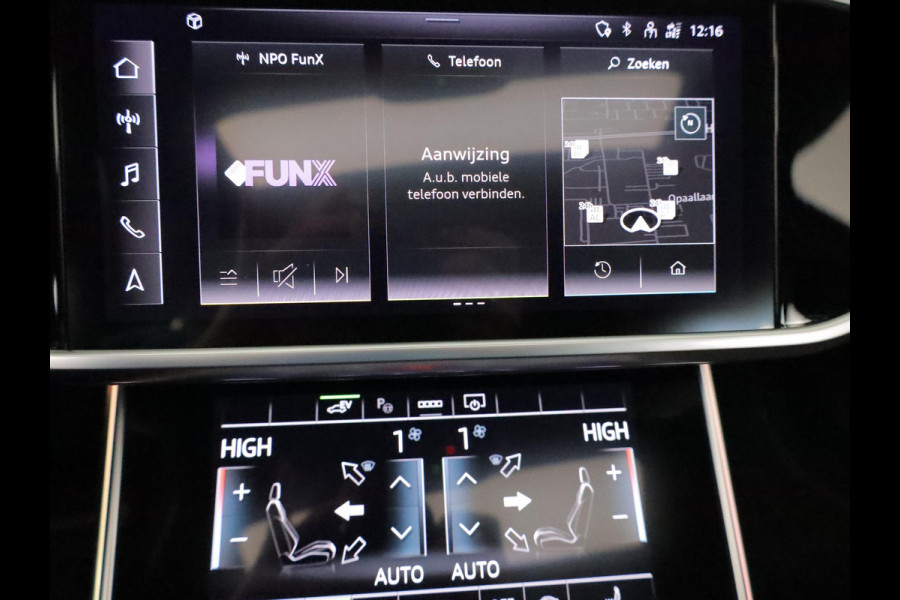 Audi A6 Limousine 50 TFSI e quattro S edition 299 pk S-tronic | SOH 91% | Navigatie | Panoramadak | Trekhaak (wegklapbaar) | Parkeersensoren (Park assist) | Rondomzicht camera | Stoelverwarming | S-Line |