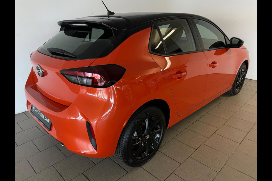 Opel Corsa 1.2 GS Line AIRCO CRUISE ZWART DAK ZWARTE 16 INCH VELGEN SPORTSTOELEN APPLE CARPLAY