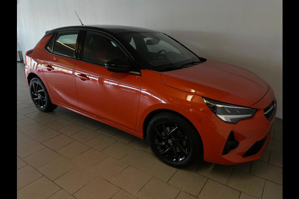 Opel Corsa 1.2 GS Line AIRCO CRUISE ZWART DAK ZWARTE 16 INCH VELGEN SPORTSTOELEN APPLE CARPLAY
