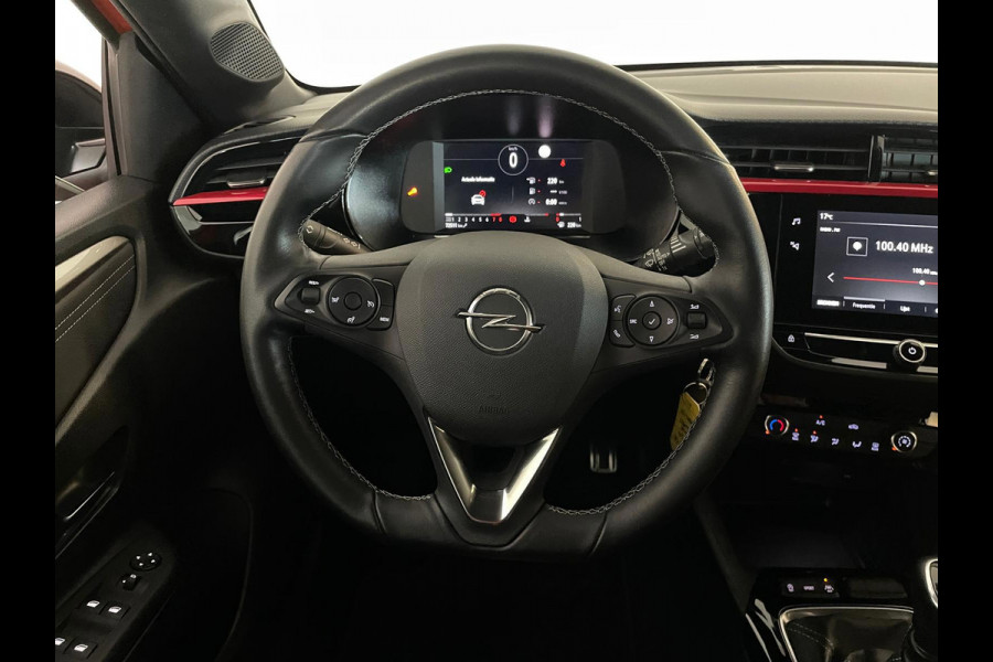 Opel Corsa 1.2 GS Line AIRCO CRUISE ZWART DAK ZWARTE 16 INCH VELGEN SPORTSTOELEN APPLE CARPLAY