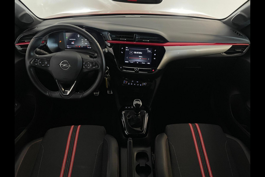 Opel Corsa 1.2 GS Line AIRCO CRUISE ZWART DAK ZWARTE 16 INCH VELGEN SPORTSTOELEN APPLE CARPLAY