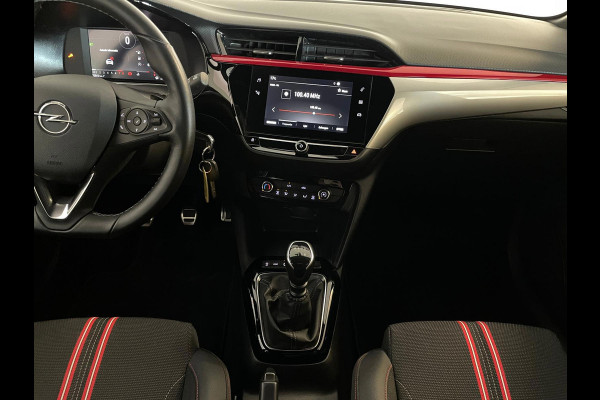Opel Corsa 1.2 GS Line AIRCO CRUISE ZWART DAK ZWARTE 16 INCH VELGEN SPORTSTOELEN APPLE CARPLAY