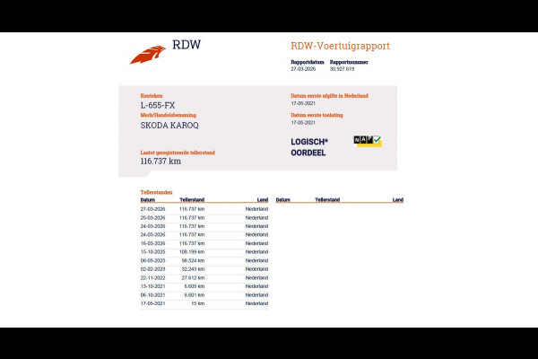 Škoda Karoq 1.5T 150pk ACT Trekhaak Adap.Cruise Camera Navi Virtual Cockpit ECC Apple Carplay Android PDC StoelverwarmingVerschuifbare Achte Comfort Pack Lmv Led Isofix DAB Voorruitverwarming Regen-Lichtsensor File Assist Verkeersbord Detectie 1.500KG Trekgewicht 1e Eigenaar Origineel Nederlandse Auto Bij 110.000km nog Beurt gehad! 1.500kg Trekgewicht! EURO6