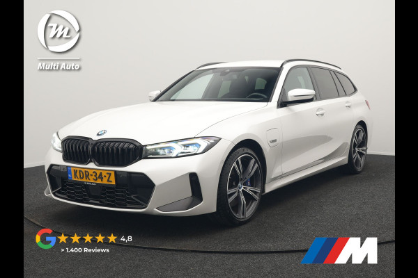 BMW 3 Serie Touring 330e M Sport PHEV 293pk Dealer O.H. NIEUW MODEL | Adaptive Cruise | Head Up | Camera | Lederen Competition Stoelen Memory & Verwarmd | Sfeerverlichting | Stuur Verwarmd | Keyless | Blis | Apple Carplay | Plug In Hybrid |