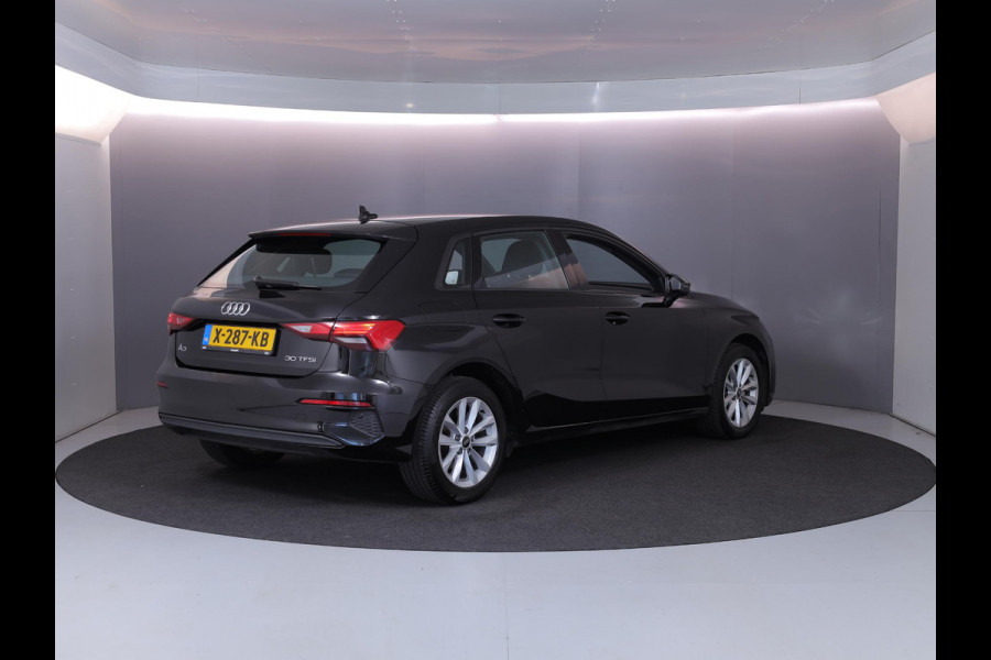 Audi A3 Sportback 30 TFSI Pro Line 110 pk S-tronic | Verlengde garantie | Navigatie via App | Parkeersensoren achter | Apple Carplay/Android Auto | LED koplampen |