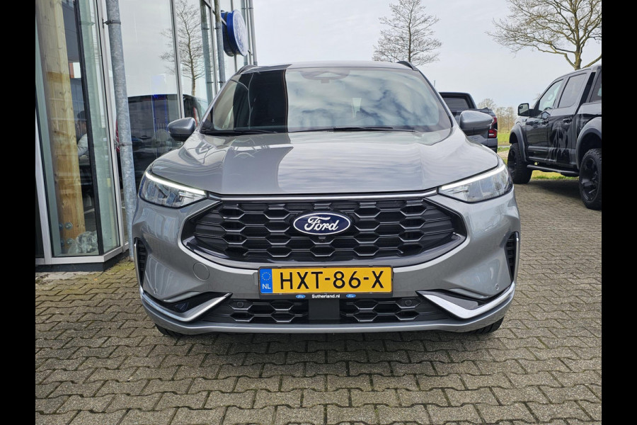 Ford Kuga 2.5 PHEV ST-Line X | Winter Pack | Half leder | Elek. achterklep | Adaptive cruise | Blind spot | Zéér compleet | Nieuwstaat!