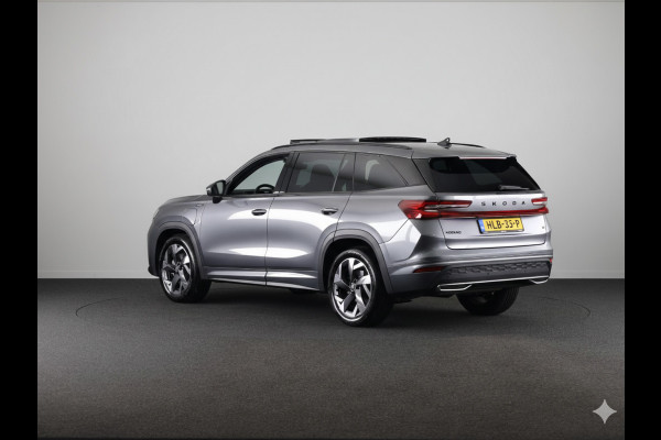 Škoda Kodiaq 1.5 TSI PHEV Sportline Business 204 pk Automaat (DSG) | Verlengde garantie | Navigatie | Panoramadak | Trekhaak (wegklapbaar) | Parkeersensoren | Achteruitrijcamera | Stoelverwarming v/a |